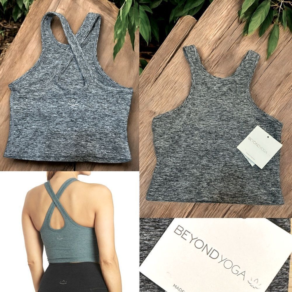 🔥 BEYOND YOGA Spacedye Studio Cropped Tank Size XS